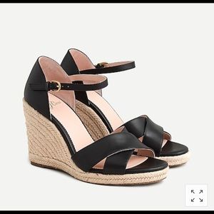 JCrew Jute Wedge Sandal